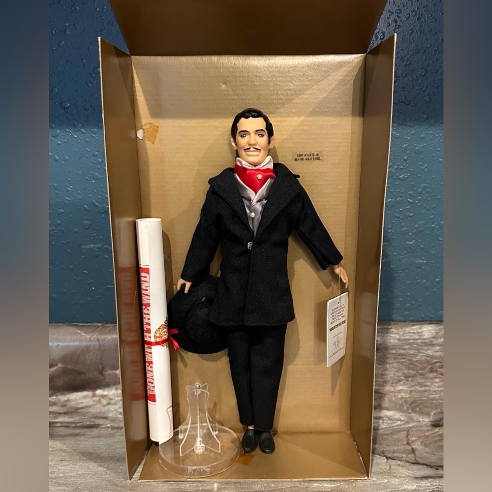 Vintage 1989 Gone With the Wind Rhett Butler  # 71243  Box Has Minor damage